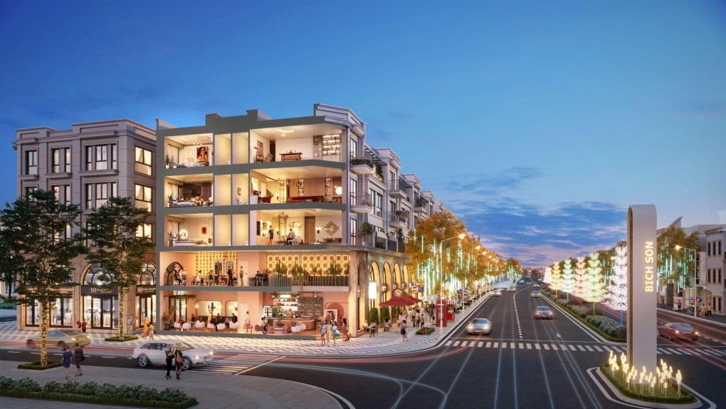Shophouse dự án Bích Sơn Central Point