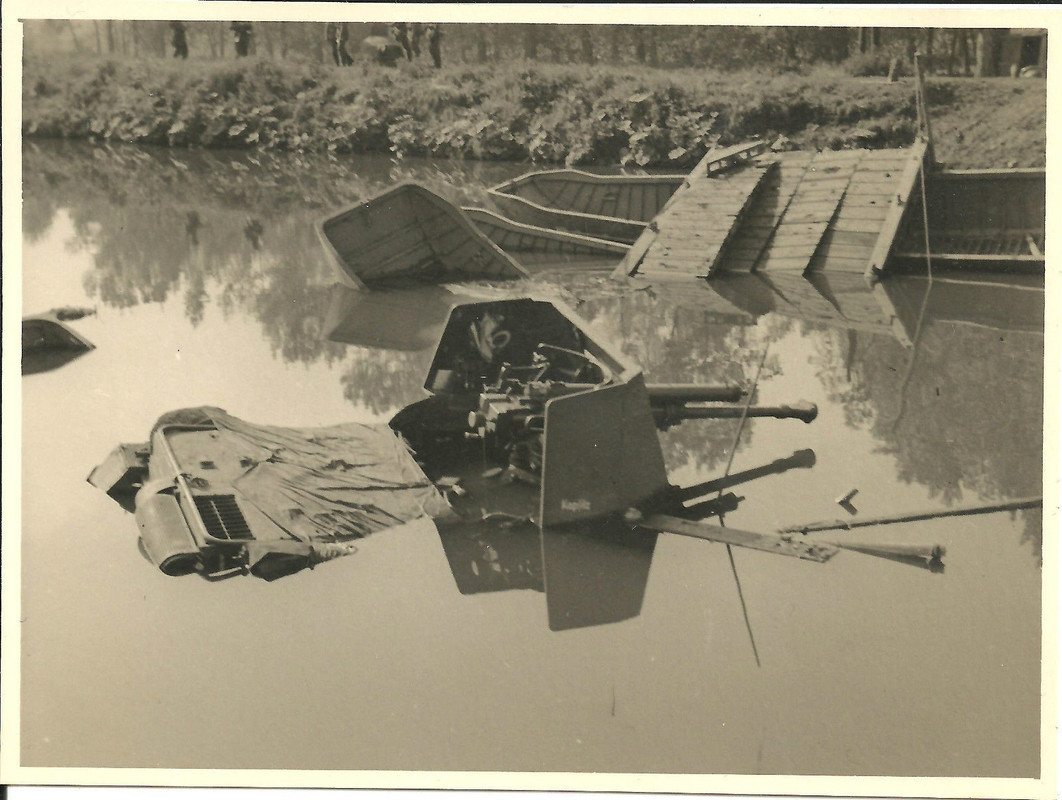 Orig Foto Pz-Jäg-SFL 4,7 Pak Kampf Schelde Vieux
