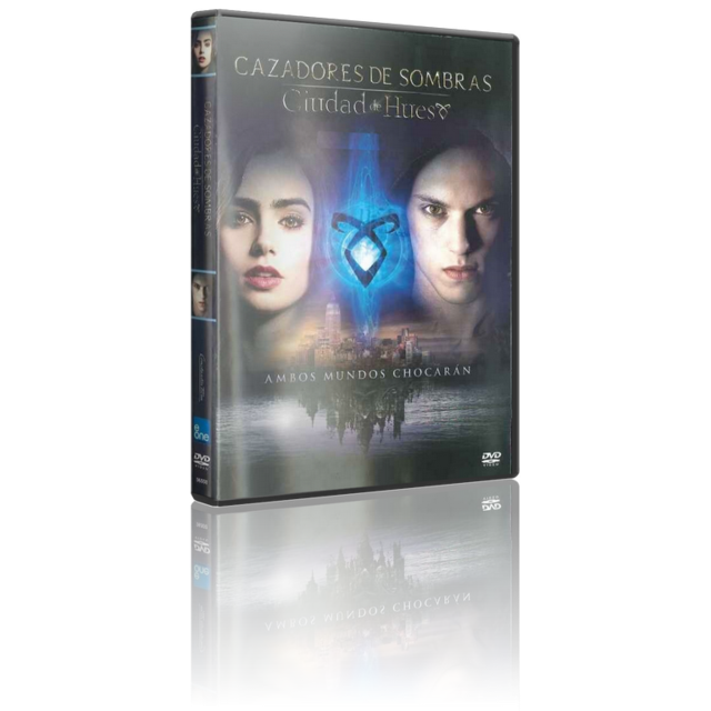 Portada - Cazadores de Sombras: Ciudad de Hueso [DVD9 Full] [Pal] [Cast/Ing/Cat] [Sub:Varios] [Aventuras] [2013]