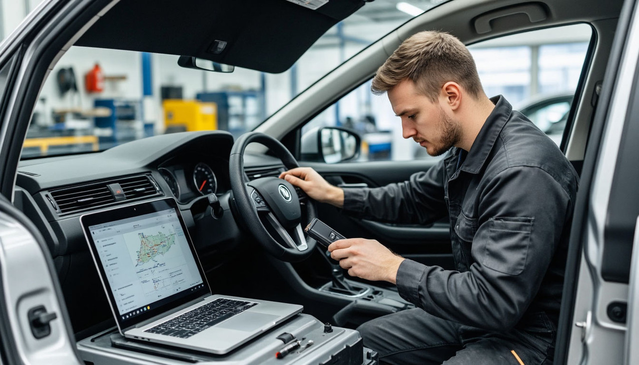 Установка GPS трекера на автомобиль