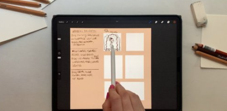 Using A Procreate Sketchbook: How to Build a Collection of Work