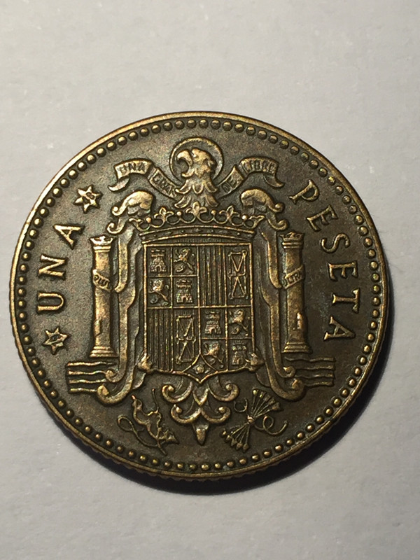 1947 - * ERROR * 1 peseta 1947*48. MONEDA HÍBRIDA  6-EE05759-9879-4-EC1-8848-F99069-DC77-A4