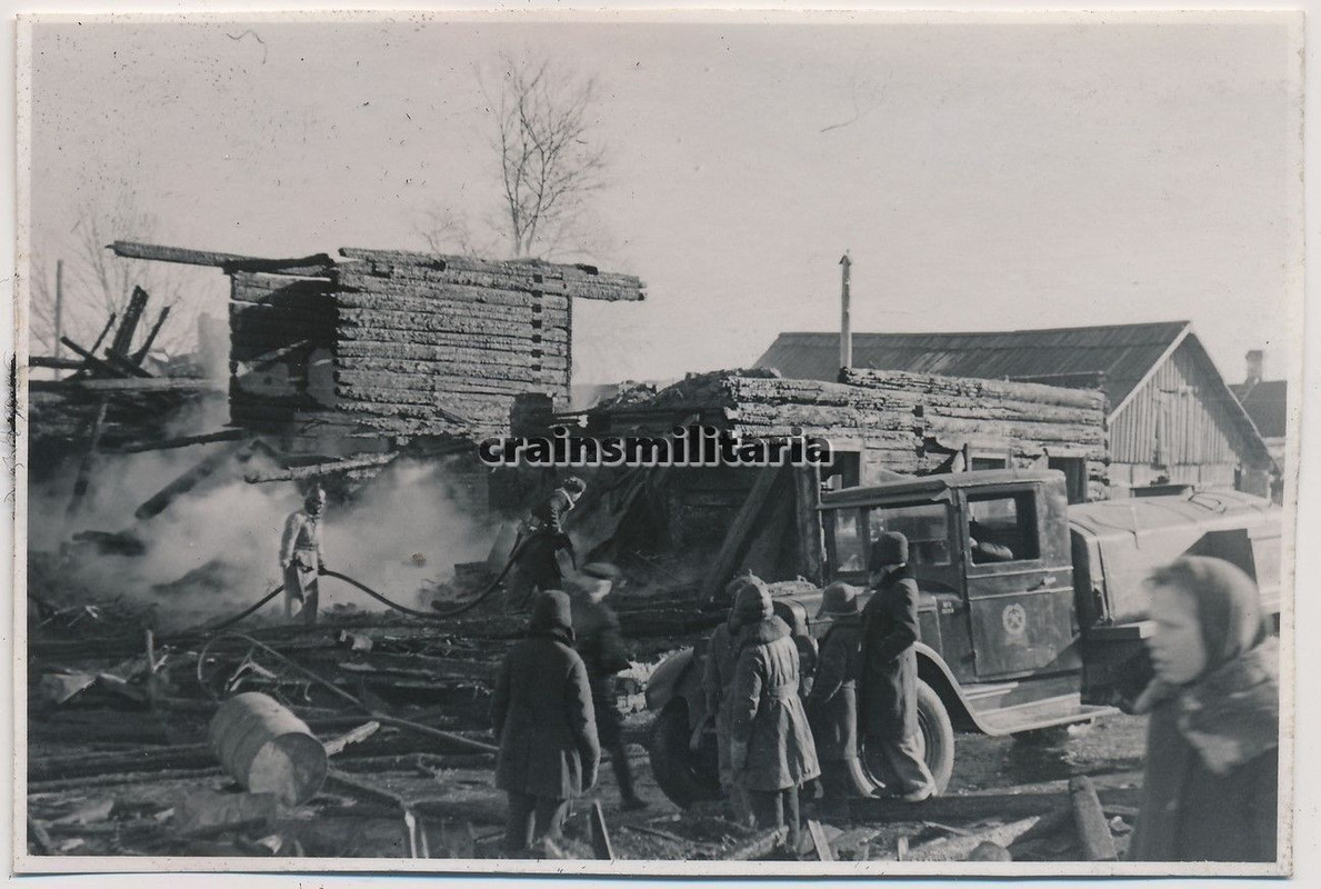 Orig. Foto Tanklöschfahrzeug SIS-5 Feuerwehr Bev