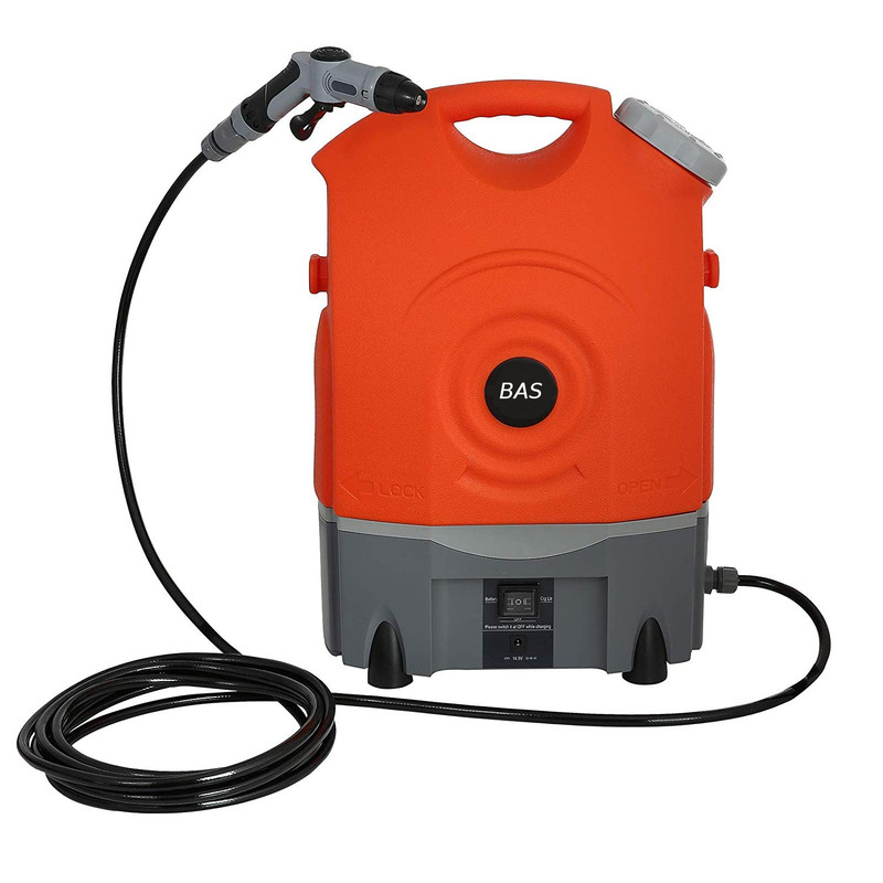 Portable Jet Pressure Washer 12V Rechargeable Cordless For Car Caravan
