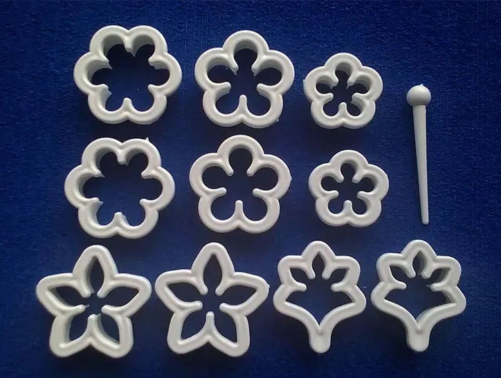 Cortador marcador de Flores margarita para pastel fondant o fimo