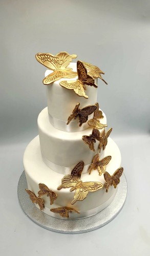 Tort z Motylami