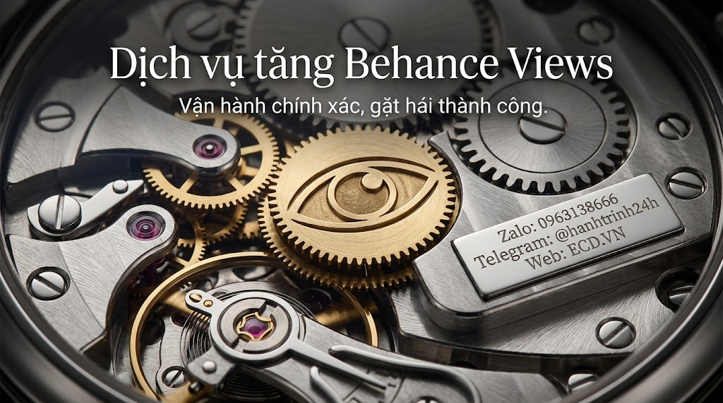 dịch vụ tăng behance views 2025 behance freelancer