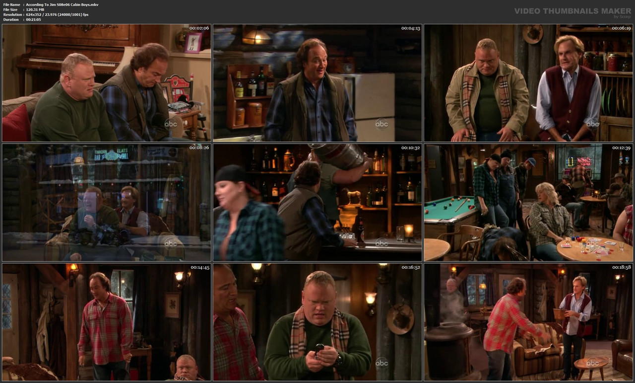 According To Jim S08e06 Cabin Boys.mkv