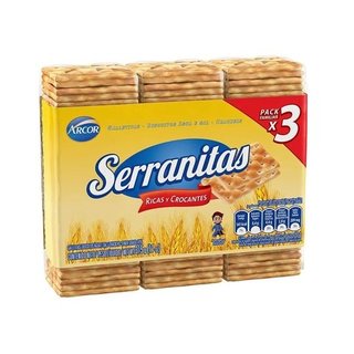5172 | Galletitas Serranitas 3 X 105 Grs