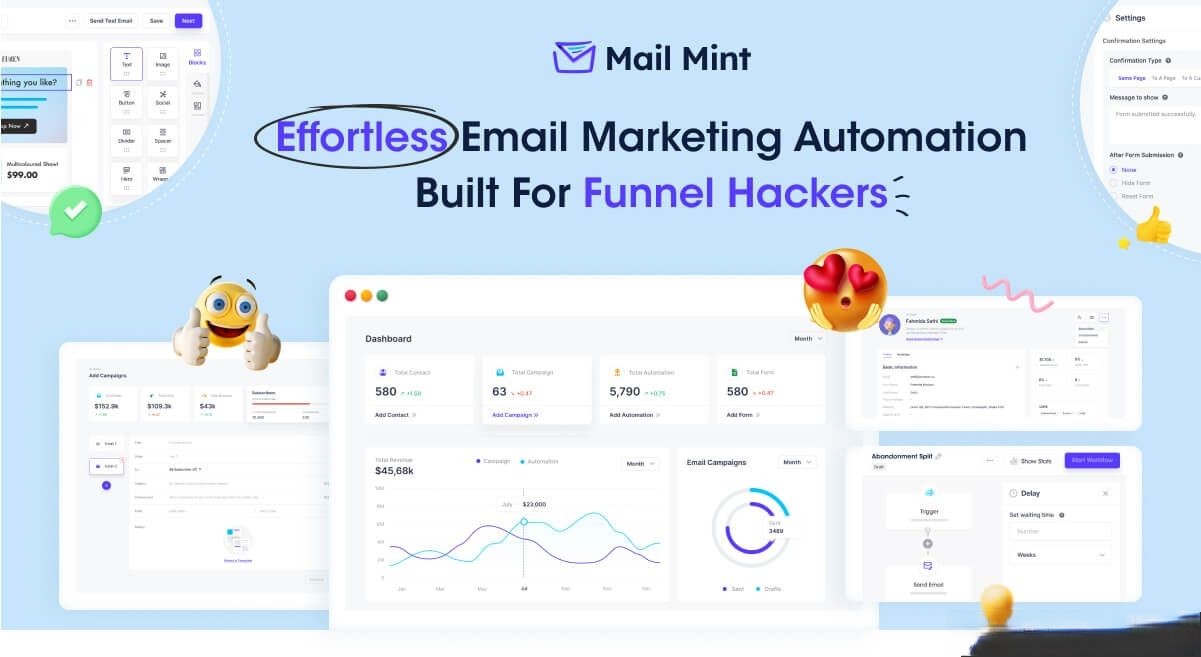 Mail Mint Pro – Email Marketing Automation for Your Funnels WordPress