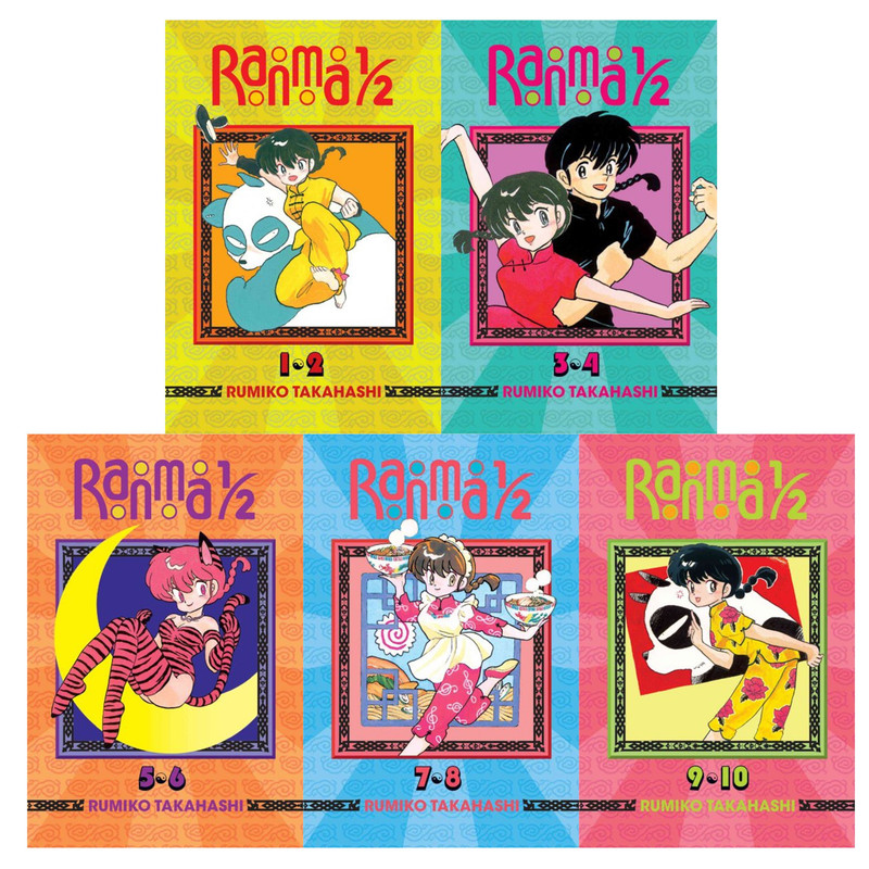 MANGA Ranma 1/2 Vol 110 in 5 OMNIBUS EDITIONS 15 TP