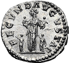 Glosario de monedas romanas. FECUNDITAS. 2