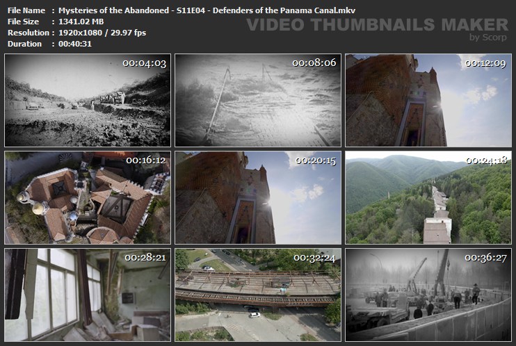 Mysteries of the Abandoned - S11E04 - Defenders of the Panama Canal.mkv