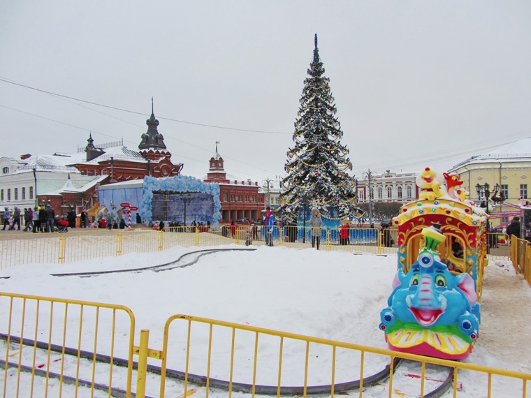 Новогодний Владимир - маленький снежный фоторассказ (+ Боголюбово и храм Покрова на Нерли)