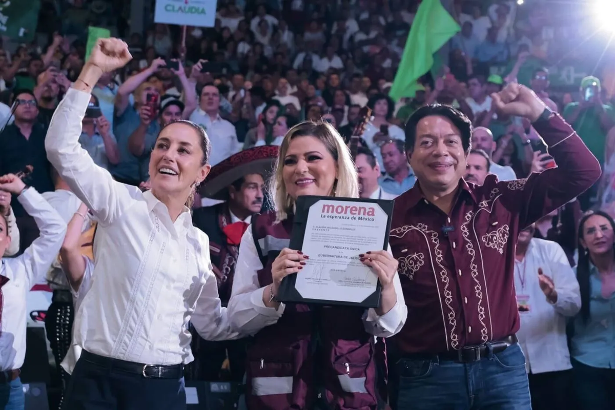 Claudia Sheinbaum garantiza la llegada de la 4T a Jalisco en 2024