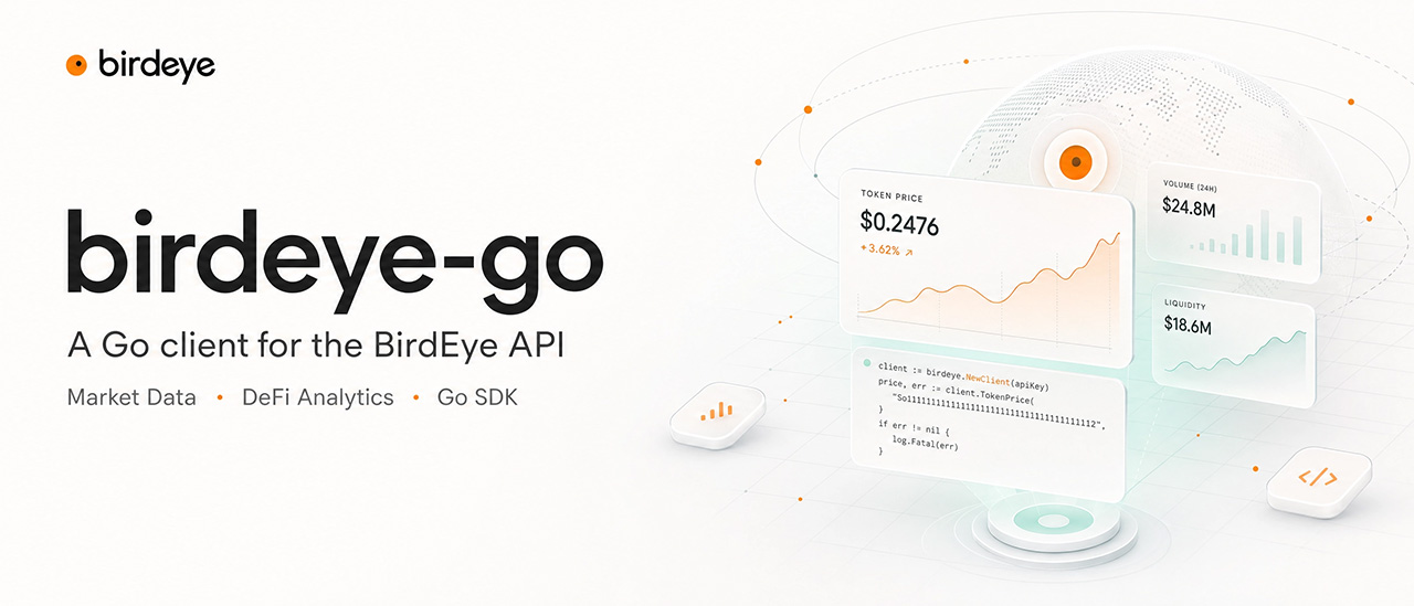 Birdeye Golang SDK