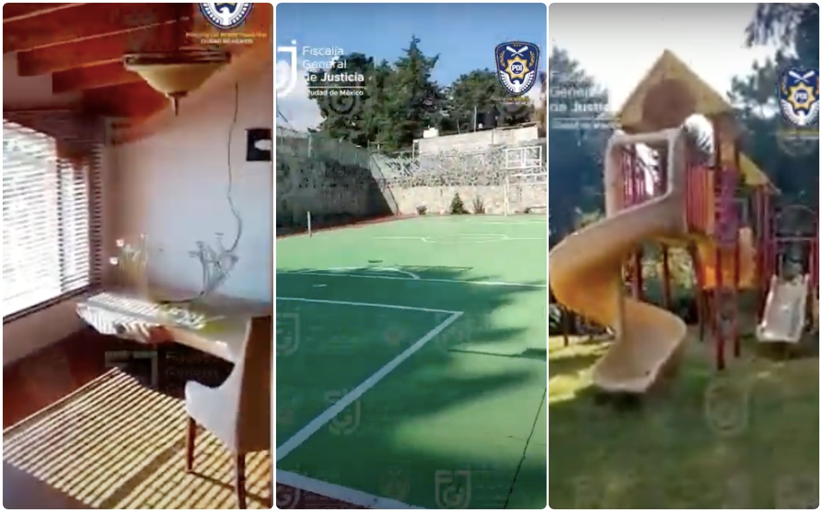 Catean casa de Mauricio Toledo en Tlalpan, tenía caballeriza y salón de fiestas