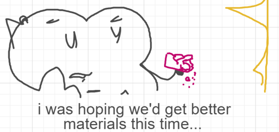 A panel from The Prime Number Few, episode eight of the Board Boards object show by Furretwalk/WalkingFurret.