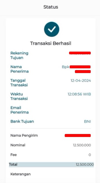 Bukti JP hari ini