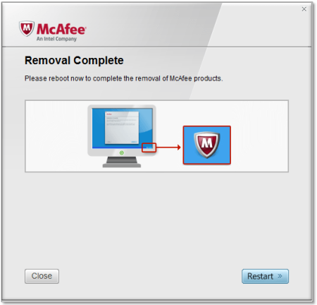 McAfee Consumer Product Removal Tool 10.2.286.0