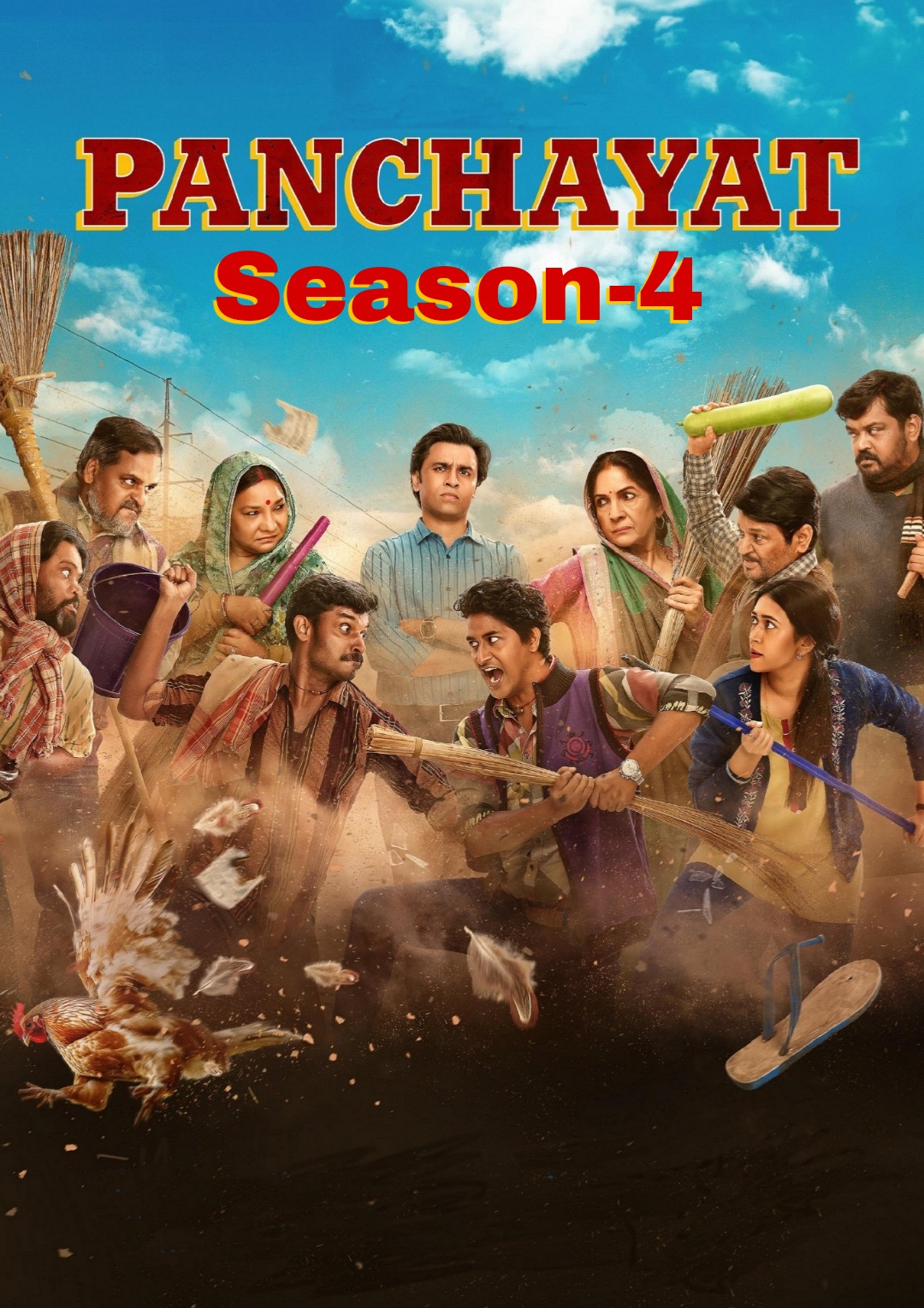 Panchayat (2025) Season 04 All Episode Hindi Amazon WEB-DL – 480P | 720P | 1080P – Download & Watch Online