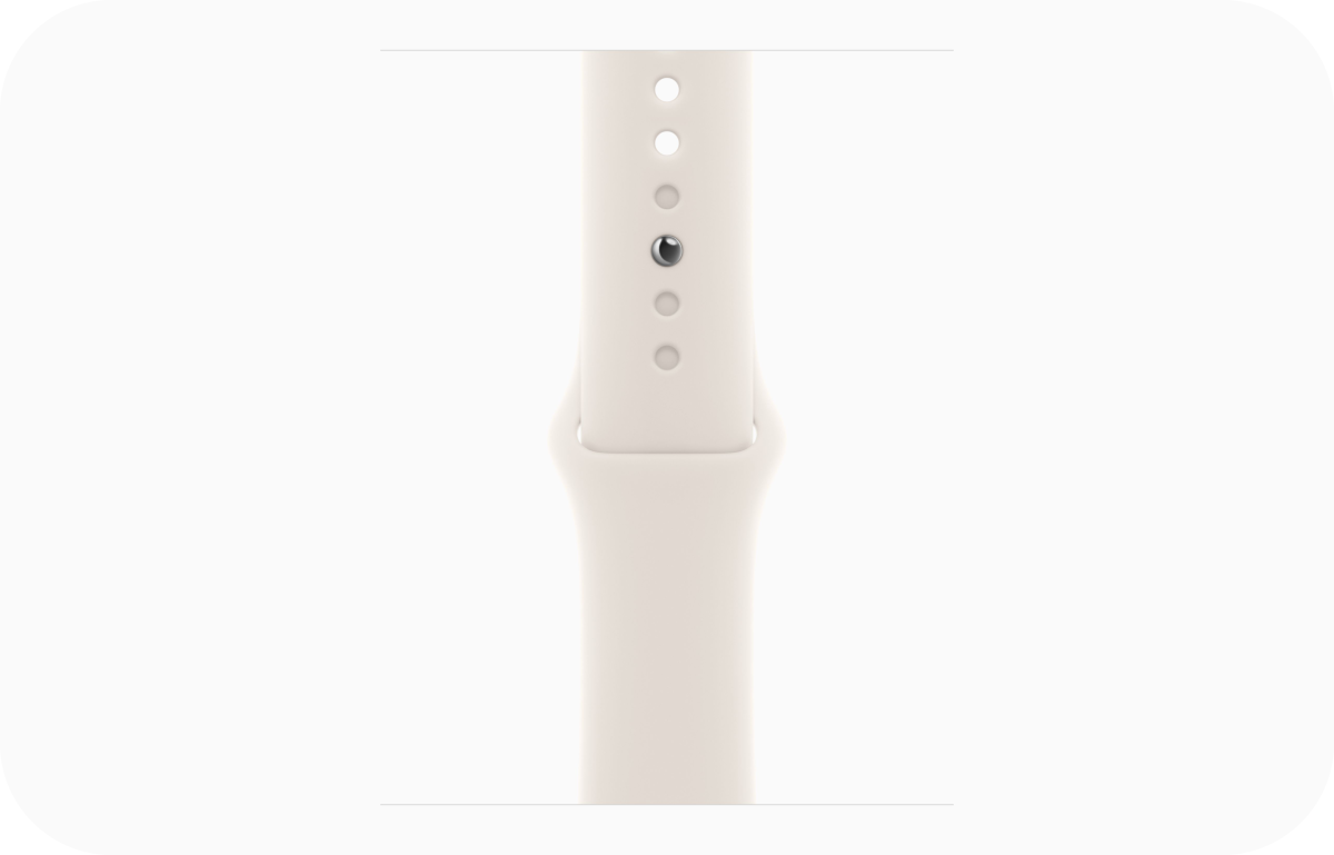 Apple Watch SE 3 Starlight Sport Band