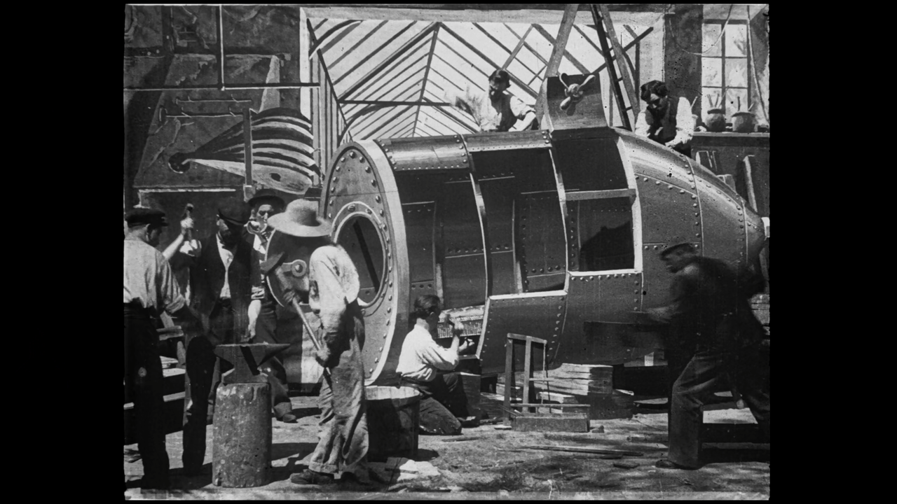 A Trip To The Moon (1902) Black and White 1080p BluRay BDrip 2.0