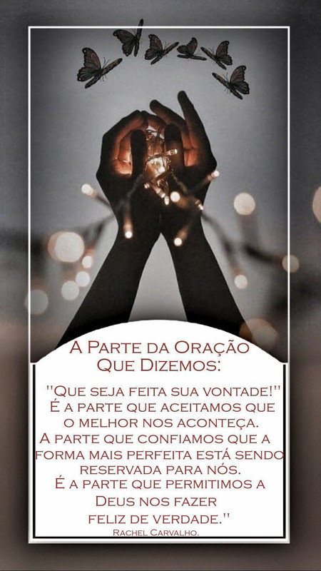 A Parte da Oração Que Dizemos