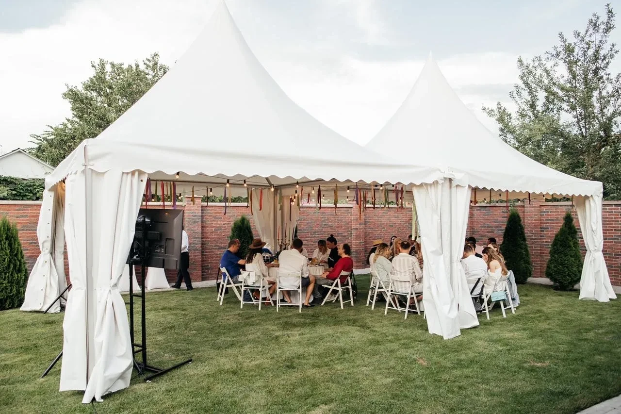 Аренда шатров пагода на мероприятие и выставки - ракурс 5