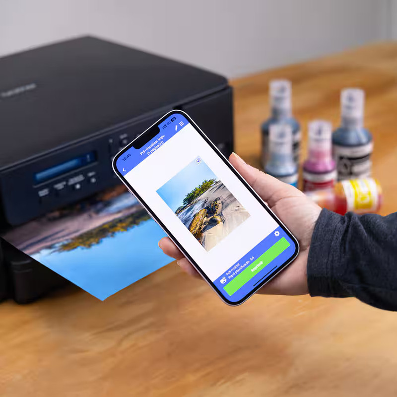 Impressora Brother Multifuncional Jato De Tinta Colorida Bivolt - Dcpt530dw