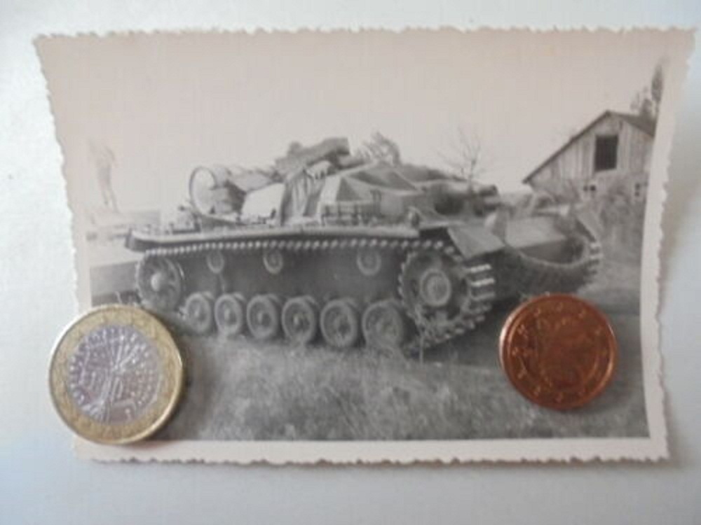 Foto Wehrmacht Sturmgeschütz StuG Kettenfahrzeug
