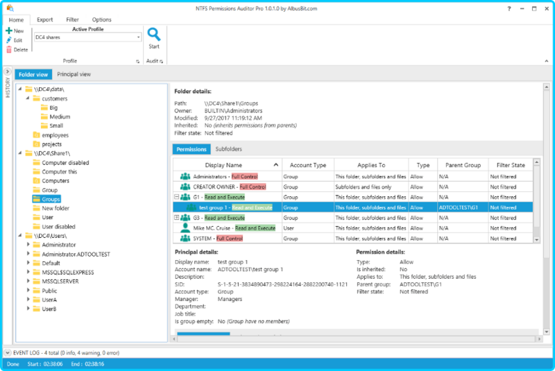 AlbusBit NTFS Permissions Auditor Pro 1.5.8.1 Albus-Bit-NTFS-Permissions-Auditor-Pro-1-5-8-1