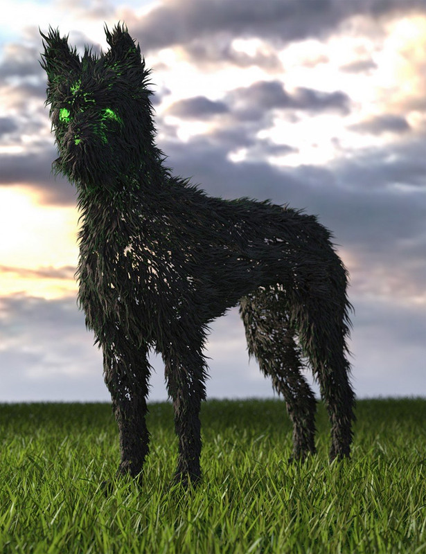 dForce Thicket for Daz Dog 8 dForce Thicket for Daz Dog 8