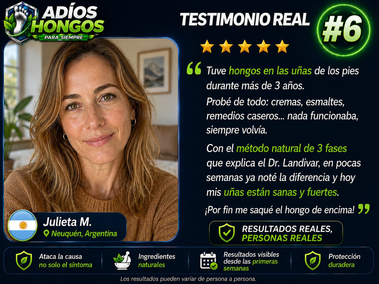 Teresa, usuaria del método