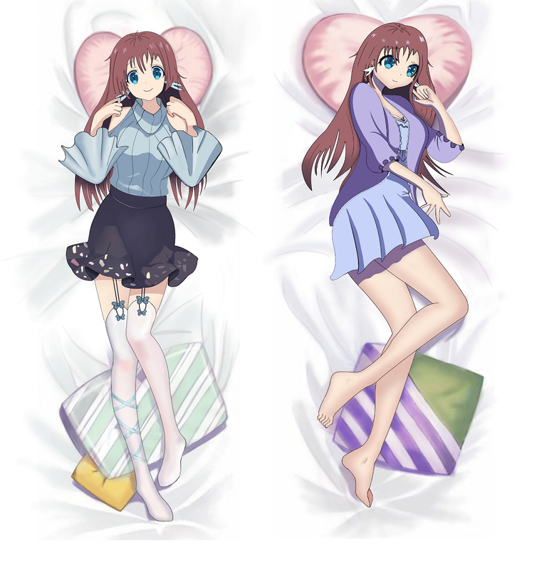 Anime style Body Pillow art of Dakimakura Monaka Adult version