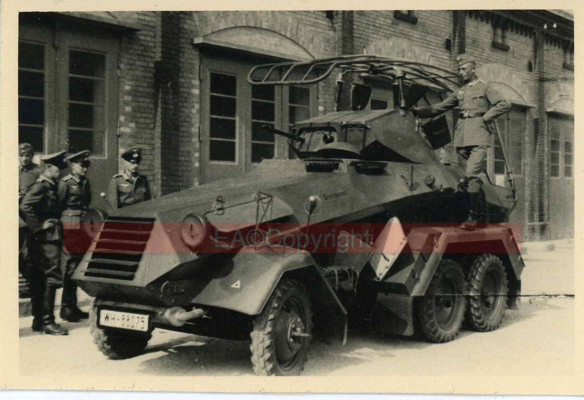 Aufklärungs-Abteilung Panzerspähwagen Panzer Tan