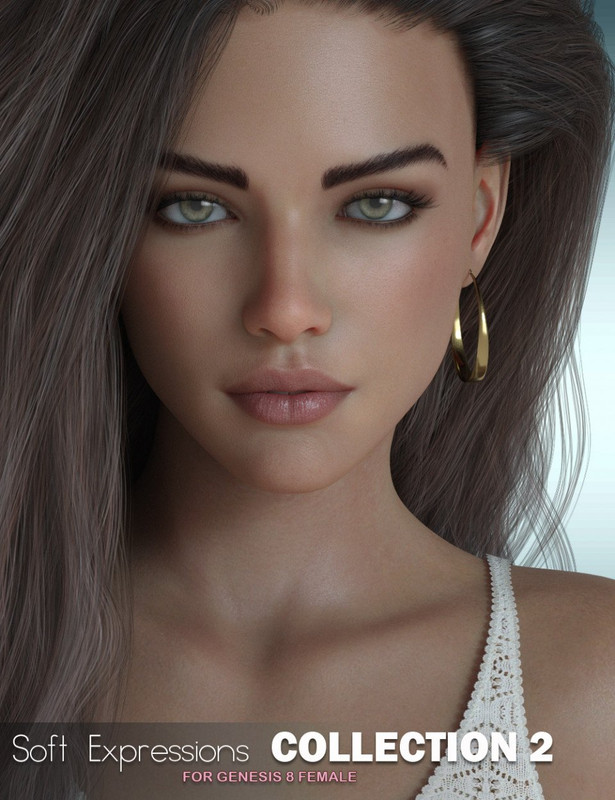 Soft Expressions Collection 2 for Genesis 8 Females