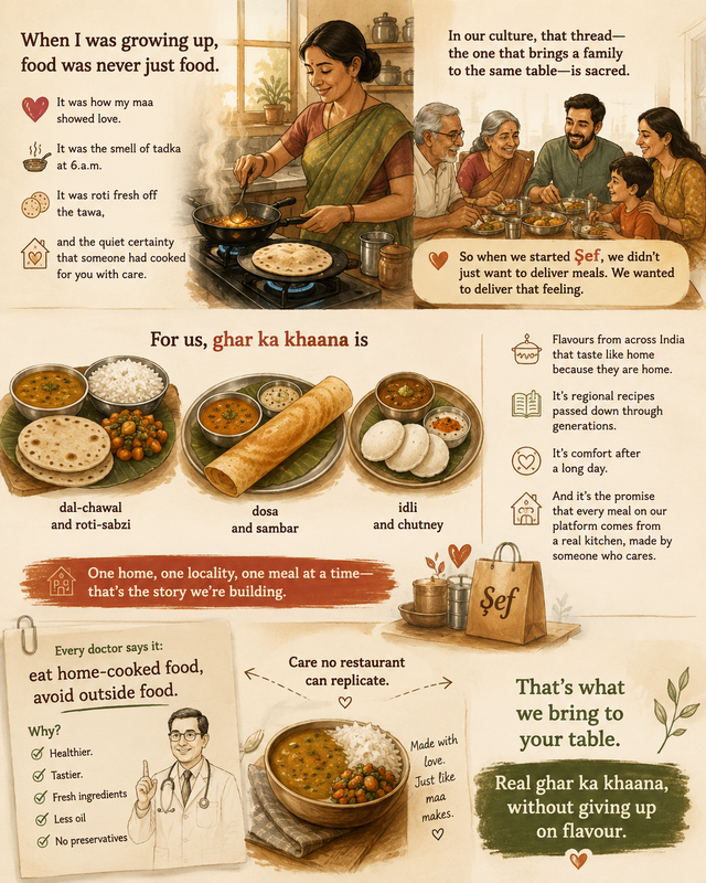 Why ghar ka khaana matters