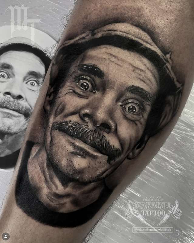 Tatuagem realizada no Studio Makaivio — trabalho 06