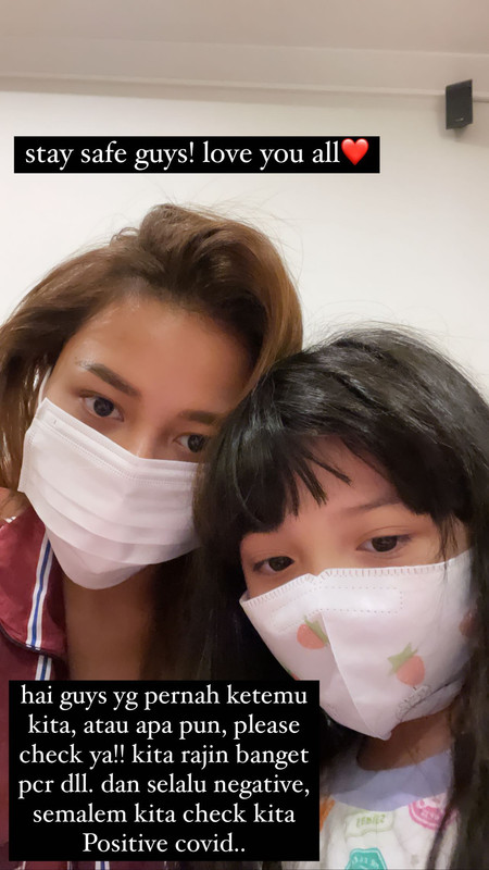 Aurel Hermansyah positif Covid-19.