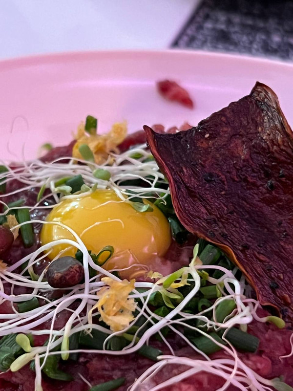 Beef Tartar Closeup