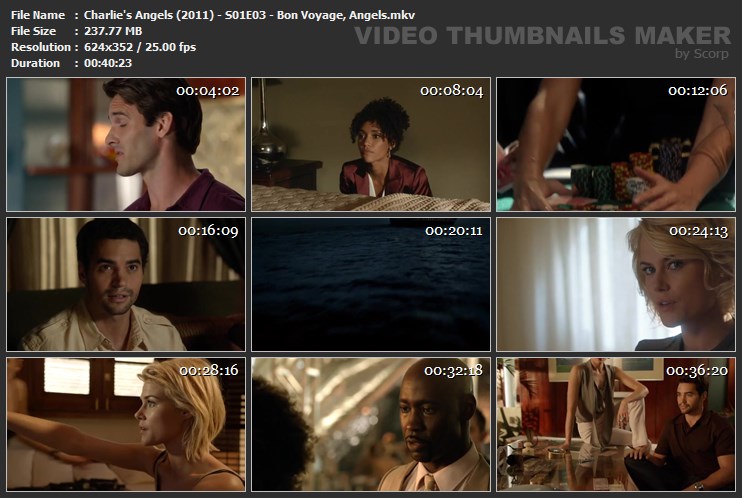 Charlie's Angels (2011) - S01E03 - Bon Voyage, Angels.mkv