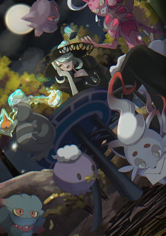 rotom-gengar-drifloon-misdreavus-hisuian