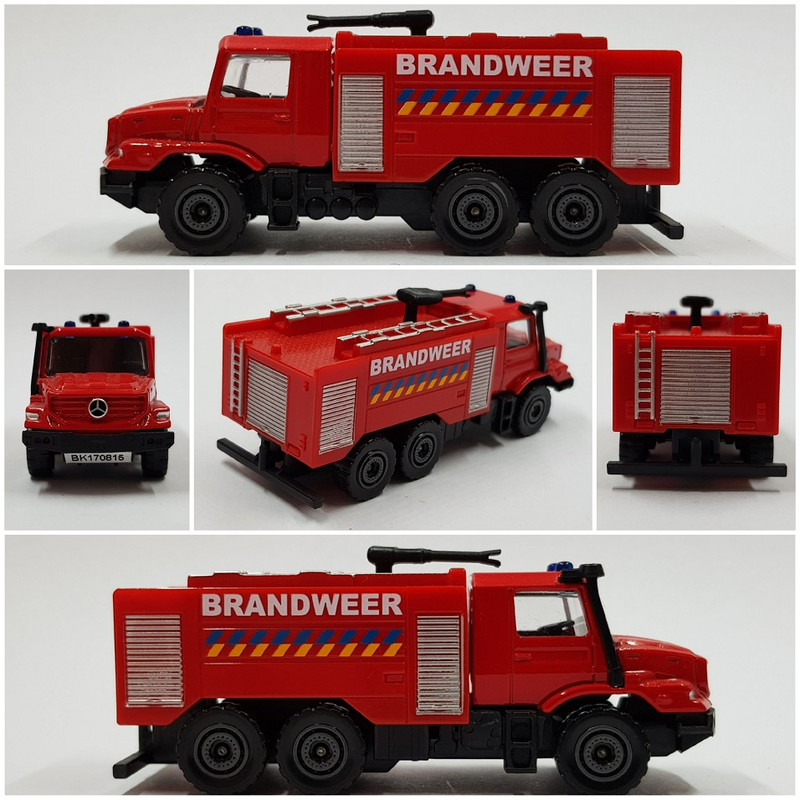 Majorette #297B - MB Zetros (Belgian Firebrigade)