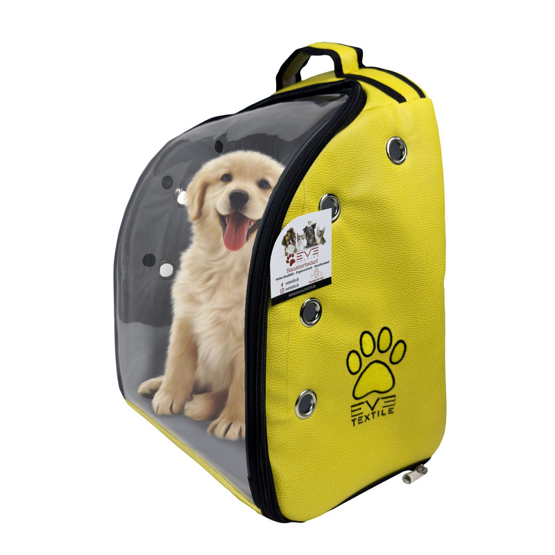EVE Textile® Haustierrucksack Tragetasche Hunderucksack Katzenrucksack Groß - Bild 18 von 23
