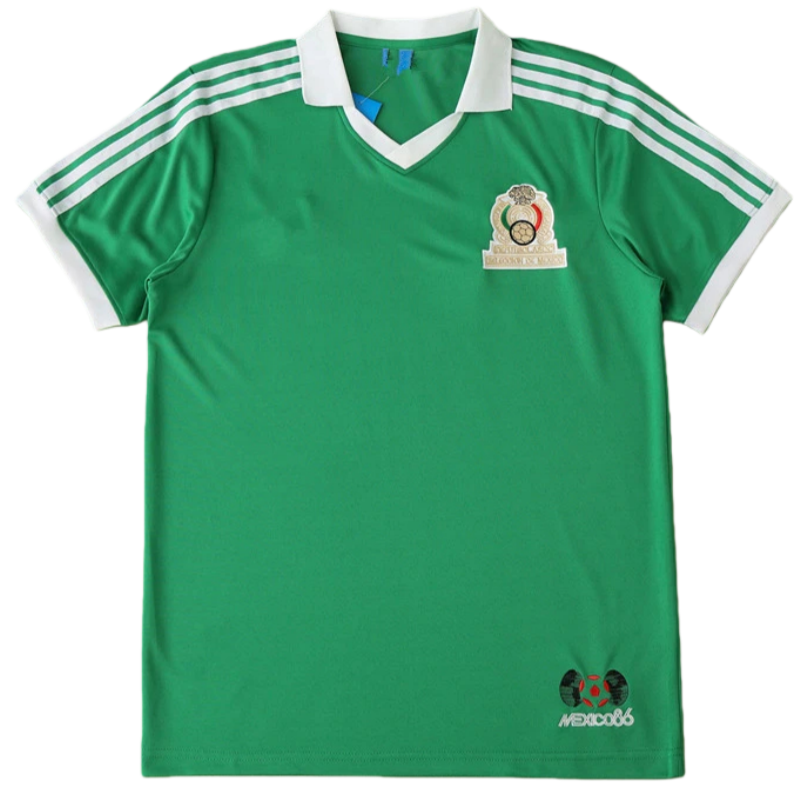 1986 season Mexico home retro Fan version
