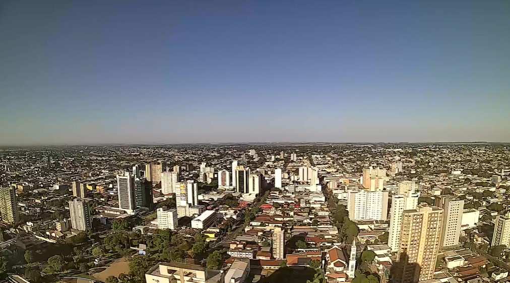 Campo Grande nesta manhã de sexta-feira