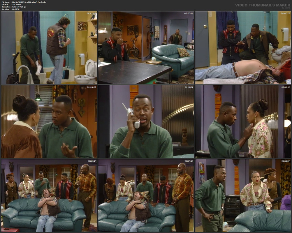 Martin S01E05 Dead Men Don't Flush.mkv