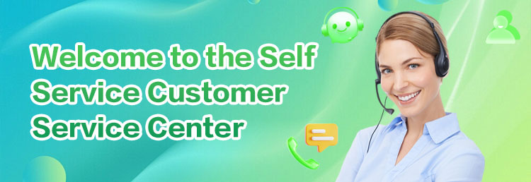 Welcome to the Self Service Customer Service Center