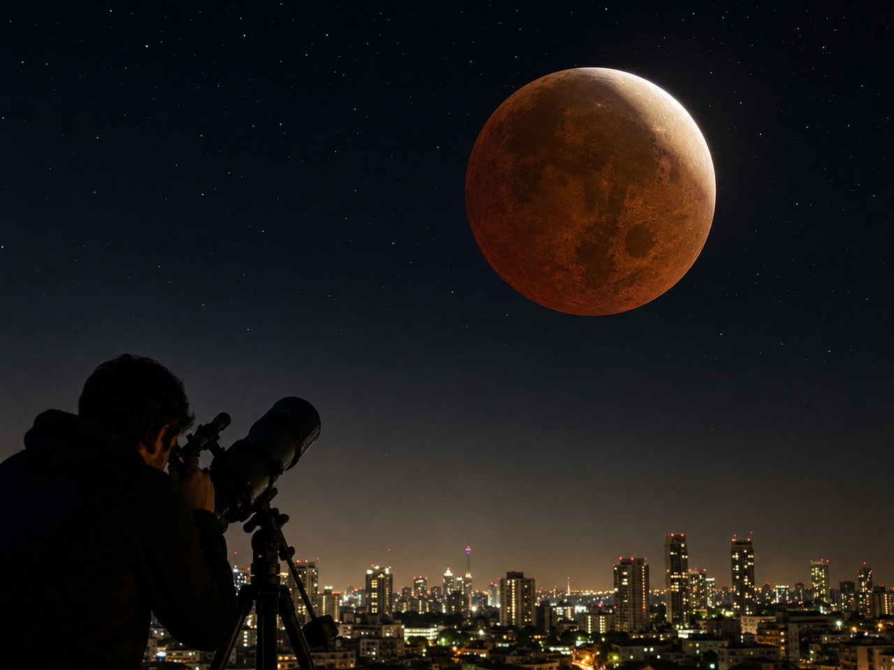 Eclipse lunar de agosto de 2026 será visível no Brasil nesta noite; veja horários e o que observar